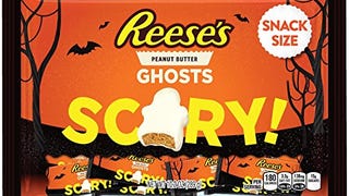 REESE'S Halloween Snack Size Ghosts (10.2-Ounce Bag, Pack...