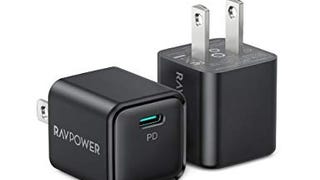 USB C Charger, RAVPower 2-Pack 20W iPhone Fast Charger...