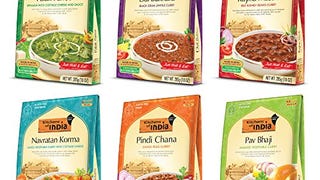 Kitchens Of India Ready To Eat Dinner Variety Pack, 10-...