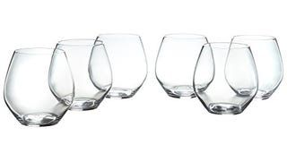Amazon Brand – Stone & Beam Traditional Stemless Red Wine...