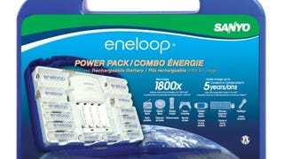 eneloop Power Pack, 1800 cycle, 8 AA, 2 AAA, 2 "C" and...