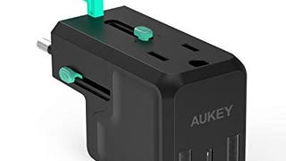 Travel Adapter,AUKEY Union One Series Multi-Function,AC...