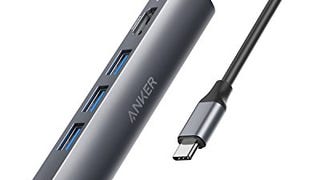 Anker USB C Hub Adapter, 5-in-1 USB C Adapter with 4K USB...