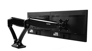 Loctek Dual Monitor Arm - Adjustable Gas Spring Desk Mount...