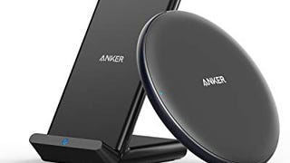 Anker Wireless Chargers Bundle, PowerWave Pad & Stand, Qi-...