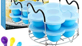 WEBSUN Silicone Egg Bites Molds for Instant Pot Accessories...
