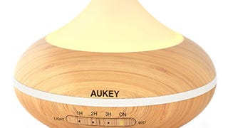 AUKEY Essential Oil Diffuser 200ml Electronic Aromatherapy...