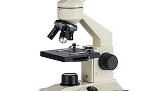 AmScope Optical Glass Lens All-Metal LED Compound Microscope,...