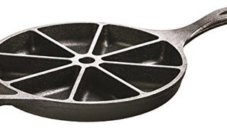 Lodge Seasoned Cornbread Pan, 9", Black
