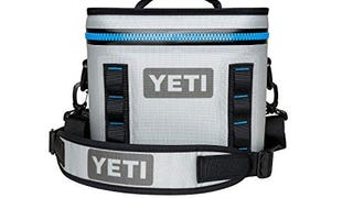 YETI Hopper Flip 8 Portable Cooler, Fog Gray/Tahoe