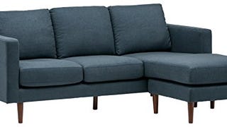 Amazon Brand – Rivet Revolve Modern Upholstered Sofa with...