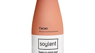 Soylent Cacao (Chocolate) Plant Protein Meal Replacement...