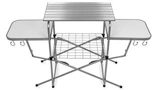Camco Olympian Deluxe Portable Grill Table | Provides Plenty...