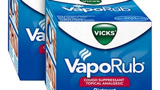 Vicks VapoRub, Chest Rub Ointment, Relief from Cough, Cold,...