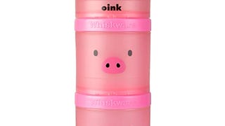 Whiskware Container Stackable Snack, 2 1/3 Cup, Oink Pink...