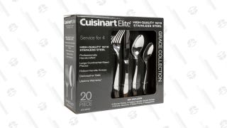 Cuisinart Elite 20 Piece High-Quality Stainless Steel Flatware
