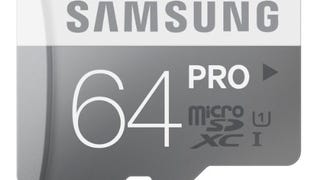 Samsung 64GB PRO Class 10 Micro SDXC up to 90MB/s with...