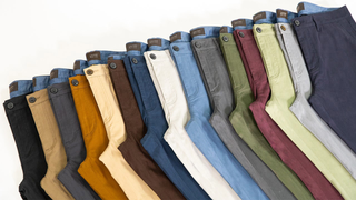 Straight Fit Stretch Bowie Chino