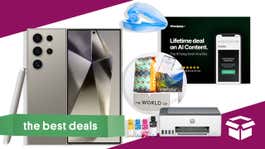 Image for Best Deals of the Day: Samsung Galaxy S24, HP Printer, Atlas Coffee Club, Wordplay, ZQuiet & More