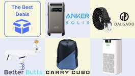 Image for Best Deals of the Day: Anker Solix, Dalgado, Better Butts Bidet, Ganiza Air Purifier, Carry Cubo & More
