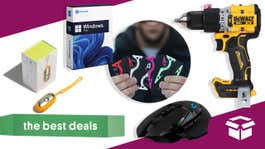 Image for Best Deals of the Day: Logitech Accessories, Home Depot Power Tools, Windows 11 Pro, Chill Pill, Pocket Tripod & More