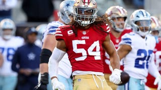 Linebacker Fred Warner helps steady banged-up 49ers' defense