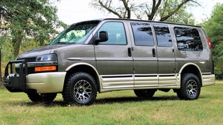 Chevy express push deals bar