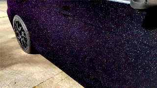 La pintura más negra del mundo en los autos