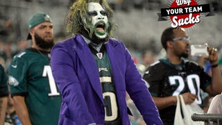 Eagles fans turn kelly green jersey release into 'basically a tailgate