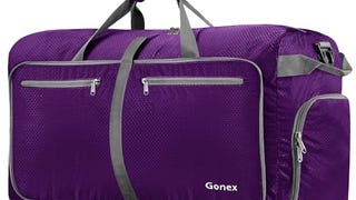 Gonex 60L Packable Travel Duffle Bag Foldable Duffel Bags...