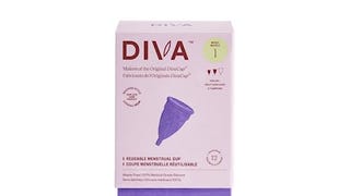 DivaCup - BPA-Free Reusable Menstrual Cup - Leak-Free Feminine...