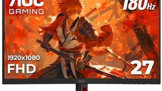 AOC C27G2Z 27" Curved Frameless Ultra-Fast Gaming Monitor,...