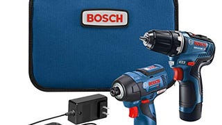 BOSCH 12V Max 2-Tool Brushless Combo Kit with 3/8 In. Drill/...