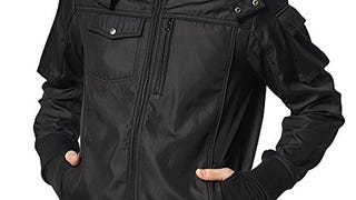 BOMBAX Travel Jacket Men,10 Pockets Windbreaker Flight...