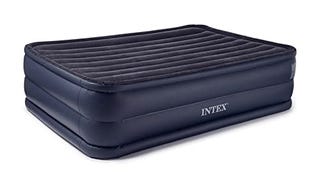 Intex Raised Downy Airbed with Built-in Electric Pump, Queen,...