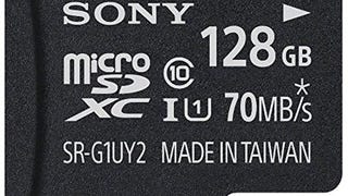 Sony 128GB Class 10 UHS-1 Micro SDXC up to 70MB/s Memory...