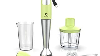 Immersion Hand Blender, UTALENT 5-in-1 8-Speed Stick Blender...