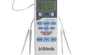 TruMedic TENS Electronic Pulse Unit & 4 Electrode Pads...