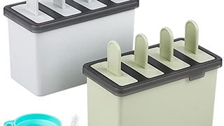 Kootek Popsicles Molds Sets 8 Ice Pop Makers Reusable Ice...