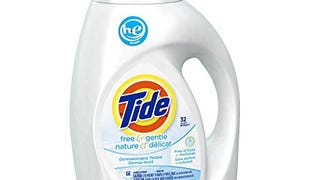 Tide Free & Gentle HE Turbo Liquid Laundry Detergent, Pack...