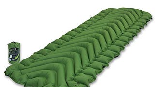 Klymit Static V Inflatable Sleeping Pad for Camping, Lightweight...