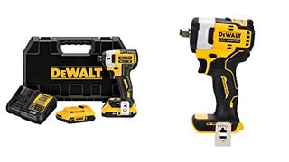 DEWALT 20V MAX* XR Impact Driver Kit, Brushless, 3-Speed,...