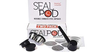 SEALPOD Reusable Capsules Compatible with Nespresso Original...