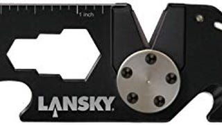 Lansky Roadie 9-in-1 Keychain Knife Sharpening Multitool,...