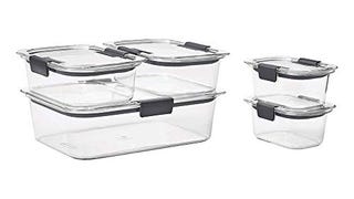 Rubbermaid Brilliance Leak-Proof Food Storage Containers...