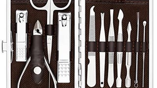 Tseoa Manicure, Pedicure Kit, Nail Clippers, Professional...