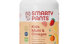 SmartyPants Kids Multivitamin Gummies: Omega 3 Fish Oil...