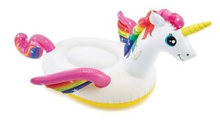 INTEX Enchanted Unicorn Inflatable Pool Float: Animal Pool...