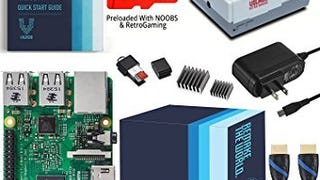 Raspberry Pi 3 Complete Starter Kit with Retro Gaming...