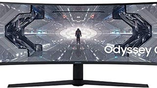 SAMSUNG 49” Odyssey G9 Gaming Monitor, 1000R Curved Screen,...